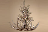 Antler Chandelier - 9 Light L Mule (27"W x 24"H)